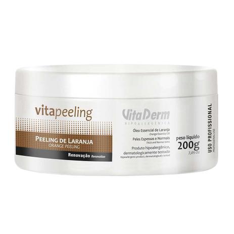 Peeling de Laranja Vita Derm Vita Peeling Profissional Menor preço em Peeling de Laranja Vita Derm Vita Peeling Profissional