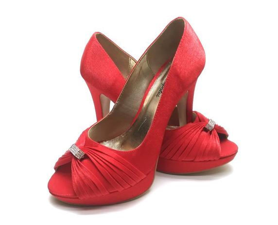 Sapato de Noiva Peep Toe Branco com Renda Prata - PNF 16