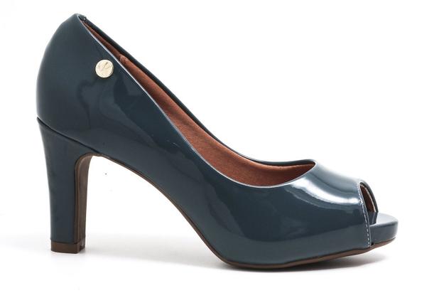 peep toe vizzano verniz