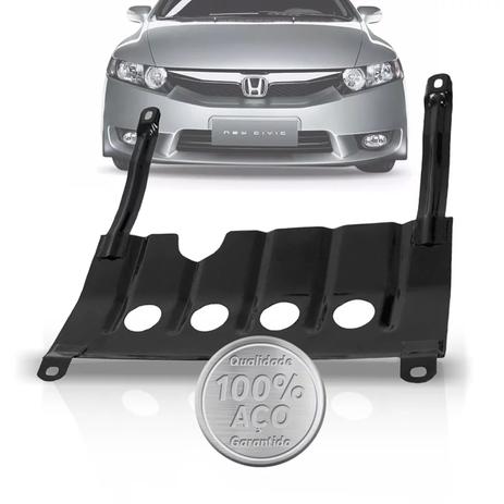 Peito De Aço Protetor Carter New Civic 2007 A 2011 Honda - Avt Menor preço em Peito De Aço Protetor Carter New Civic 2007 A 2011 Honda - Avt