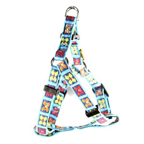 Peitoral Exotic em Jacquard Para Cachorro PetFit Pequeno Azul Claro - Petfitstore Menor preço em Peitoral Exotic em Jacquard Para Cachorro PetFit Pequeno Azul Claro - Petfitstore