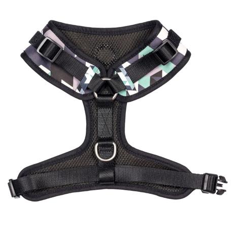 Menor preço em Peitoral Guia Para Cachorro e Cães Personalizada G Preto - Wewe