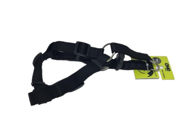 Peitoral para cachorro One Dog - Preto - Tamanho P Menor preço em Peitoral para cachorro One Dog - Preto - Tamanho P