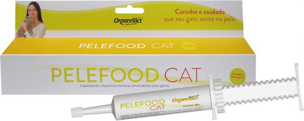 Pelefood Cat 35g - Suplemento Alimentar gatos - Organnact Menor preço em Pelefood Cat 35g - Suplemento Alimentar gatos - Organnact