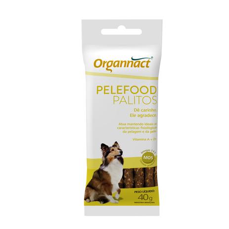 Pelefood Palitos 40g Organnact Suplemento Cães Menor preço em Pelefood Palitos 40g Organnact Suplemento Cães