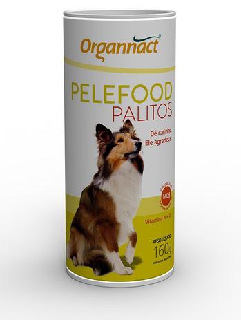 Pelefood Palitos Organnact 160G Menor preço em Pelefood Palitos Organnact 160G