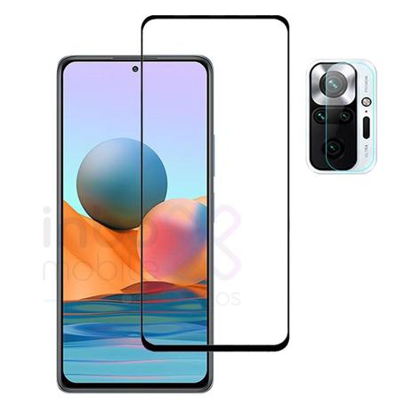 Película 3D Vidro Xiaomi Redmi Note 10 Tela 6.43 + Camera - INBOXMOBILE -  Película para Celular - Magazine Luiza