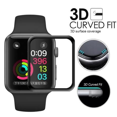 Película 5D nano gel para apple watch 40mm tela inteira - 5d vidro é boa?