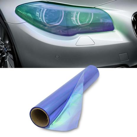Película Adesivo Camaleão Azul Claro Lanterna Farol 2mx30cm Universal Carros Motos Barcos Jet Skis - Solarium Menor preço em Película Adesivo Camaleão Azul Claro Lanterna Farol 2mx30cm Universal Carros Motos Barcos Jet Skis - Solarium