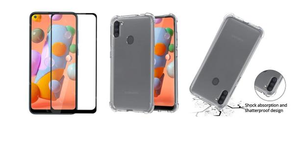 Película De Vidro 3D 5D Samsung Galaxy A11 + Capa Reforçada - DV ACESSORIOS  - Película para Celular - Magazine Luiza