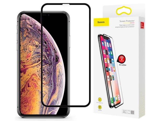 Pelicula de Vidro Temperado Iphone Xs Max - 3d 0.3m Baseus Menor preço em Pelicula de Vidro Temperado Iphone Xs Max - 3d 0.3m Baseus