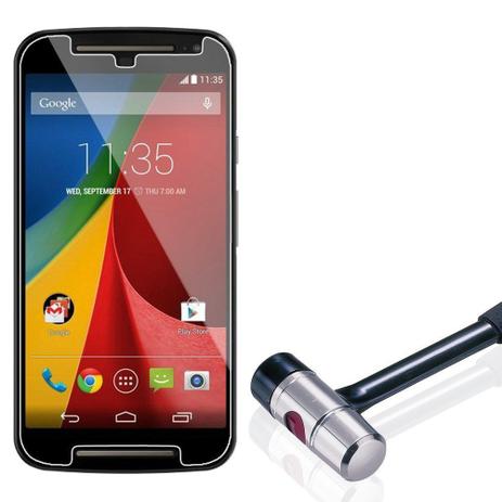 Película De Vidro Temperado Novo Moto G2 Xt1068 Xt1069 - Motorola Menor preço em Película De Vidro Temperado Novo Moto G2 Xt1068 Xt1069 - Motorola