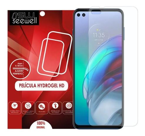 Película Gel Hydrogel Hd Para Motorola Moto G100 - Sw Seewell Menor preço em Película Gel Hydrogel Hd Para Motorola Moto G100 - Sw Seewell