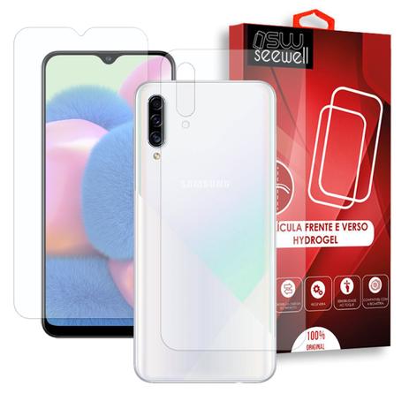 Pelicula Hydrogel HD Galaxy A30S Frente e Verso - 100% Transparente -  Seewell - Película para Celular - Magazine Luiza