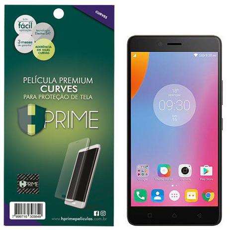 Película Lenovo Vibe K6 Plus Hprime Blindada Curves - Cobre Curvas - Hprime películas Menor preço em Película Lenovo Vibe K6 Plus Hprime Blindada Curves - Cobre Curvas - Hprime películas