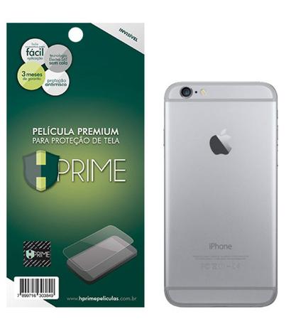 Película Premium HPrime IPhone 6 / 6S - VERSO - PET Invisível Menor preço em Película Premium HPrime IPhone 6 / 6S - VERSO - PET Invisível
