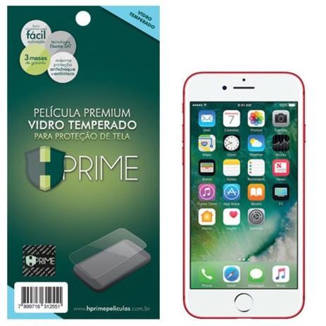 Menor preço em Pelicula Premium HPrime para Apple iPhone 7 / iPhone 8 - Vidro Temperado Transparente