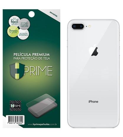 Pelicula Premium HPrime para Apple iPhone 8 Plus - VERSO - PET Invisivel Menor preço em Pelicula Premium HPrime para Apple iPhone 8 Plus - VERSO - PET Invisivel