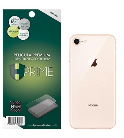 Pelicula Premium HPrime para Apple iPhone 8 - VERSO - PET Invisivel Menor preço em Pelicula Premium HPrime para Apple iPhone 8 - VERSO - PET Invisivel