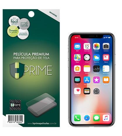 Pelicula Premium HPrime para Apple iPhone X / iPhone XS - PET Invisivel Menor preço em Pelicula Premium HPrime para Apple iPhone X / iPhone XS - PET Invisivel