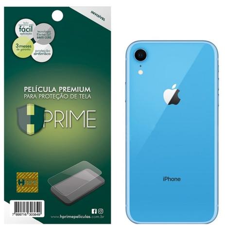 Pelicula Premium HPrime para Apple iPhone XR - VERSO - PET Invisivel Menor preço em Pelicula Premium HPrime para Apple iPhone XR - VERSO - PET Invisivel