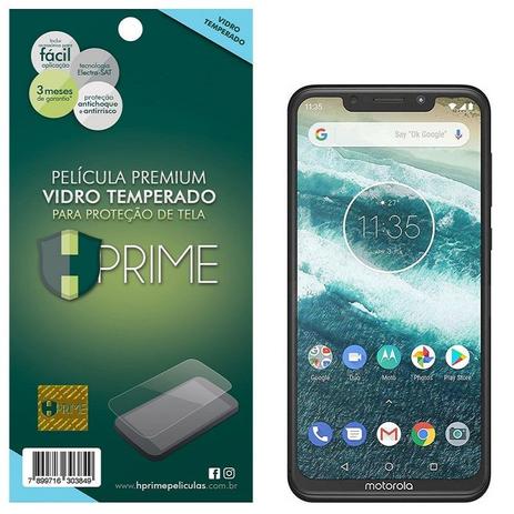Pelicula Premium HPrime para Motorola One Power / P30 Note - Vidro Temperado Transparente Menor preço em Pelicula Premium HPrime para Motorola One Power / P30 Note - Vidro Temperado Transparente