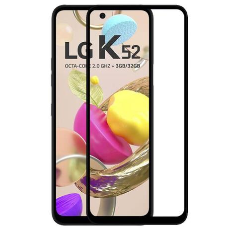 Película Protetora de Vidro 3D LG K52 + Capa Protetora Anti Impactos - HREBOS Menor preço em Película Protetora de Vidro 3D LG K52 + Capa Protetora Anti Impactos - HREBOS