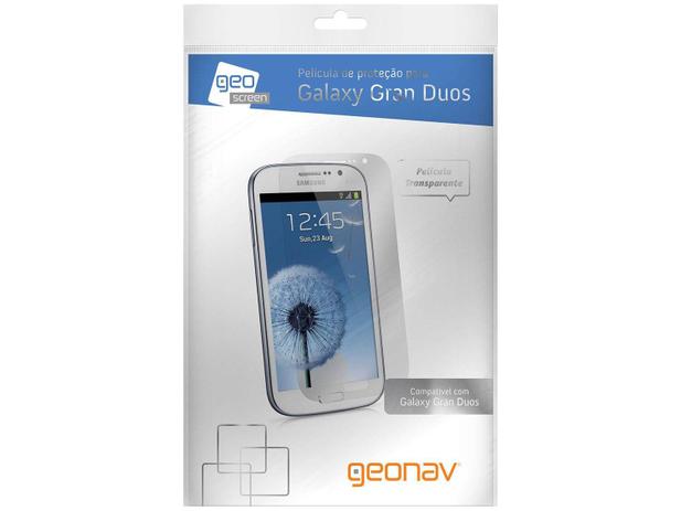 Película Protetora para Galaxy Gran Duos Clear - Transparente - Geonav