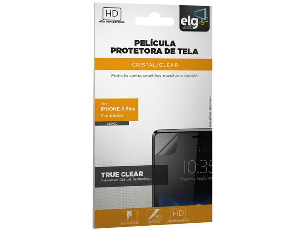 Película Protetora para iPhone 6 Plus Transparente - ELG