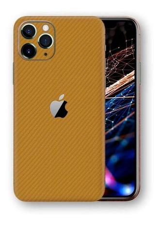 Película Skin iPhone 11 Pro 5.8 Kingshield 3d Fibra Carbono - Dourado -  Película para Celular - Magazine Luiza