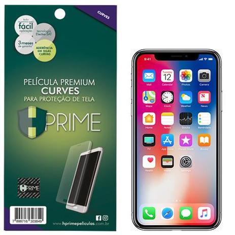 Pelicula Tela HPrime Apple iPhone X - Curves Menor preço em Pelicula Tela HPrime Apple iPhone X - Curves
