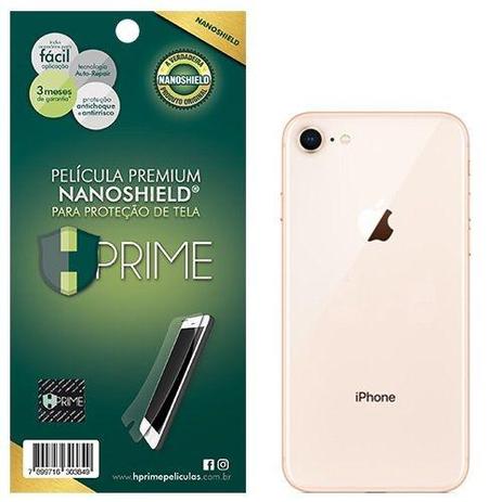 Pelicula Traseira HPrime Apple iPhone 8 Plus - VERSO - NanoShield Menor preço em Pelicula Traseira HPrime Apple iPhone 8 Plus - VERSO - NanoShield