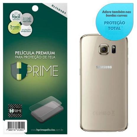 Película Traseira Hprime Blindada Curves VERSO para Samsung Galaxy S6 Edge - Cobre a parte curva Menor preço em Película Traseira Hprime Blindada Curves VERSO para Samsung Galaxy S6 Edge - Cobre a parte curva
