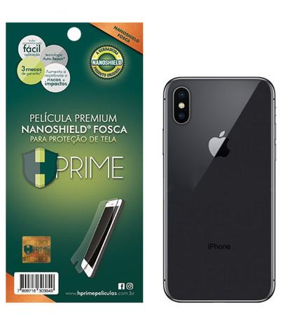 Pelicula Traseira Premium Hprime NanoShield Fosca Iphone X / Iphone Xs - Hprime películas Menor preço em Pelicula Traseira Premium Hprime NanoShield Fosca Iphone X / Iphone Xs - Hprime películas