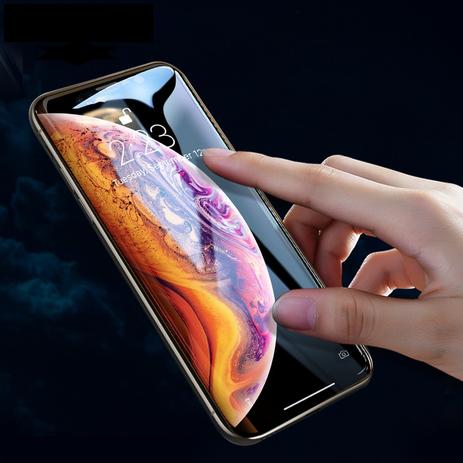 Menor preço em Película Vidro 3d Iphone XR + Película da Câmera Vidro Flexível - M3