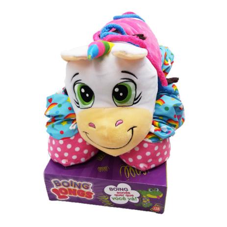 Pelúcia - 25 Cm - Boing Longs - Unicórnio - DTC Menor preço em Pelúcia - 25 Cm - Boing Longs - Unicórnio - DTC