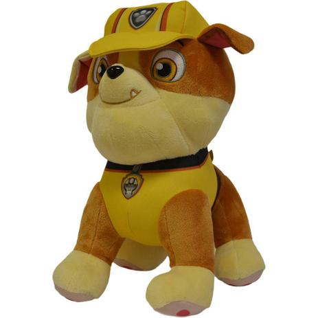 Pelúcia 30 Cm - Patrulha Canina - Rubble - Sunny Menor preço em Pelúcia 30 Cm - Patrulha Canina - Rubble - Sunny