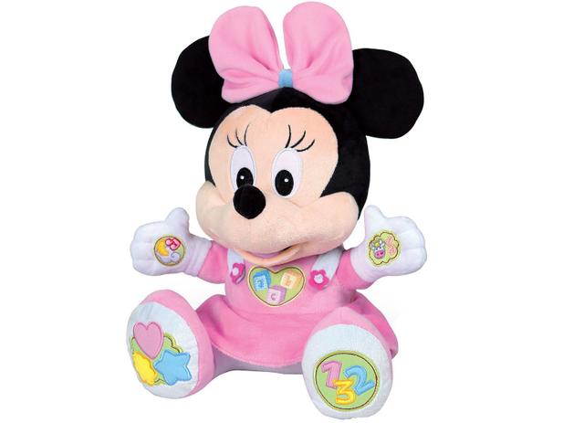 Pelúcia Disney Baby 32 cm Minie Divertida - Emite Sons Dican