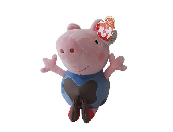 Pelucia George Pig Lama 19 Cm Irmao Da Peppa Original Dtc Pelucia Magazine Luiza