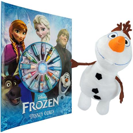 Pelúcia Olaf mais Livro para Colorir Frozen com Giz de Cera - Taimes é ruim? Pelúcia Olaf mais Livro para Colorir Frozen com Giz de Cera - Taimes é boa?