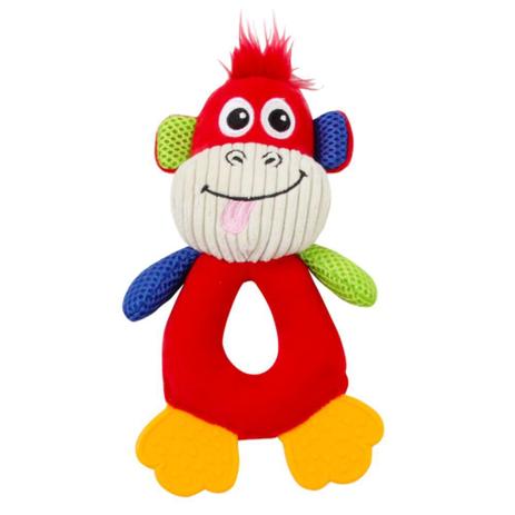 Pelúcia para Cachorro Macaco com Apito Pawise Menor preço em Pelúcia para Cachorro Macaco com Apito Pawise
