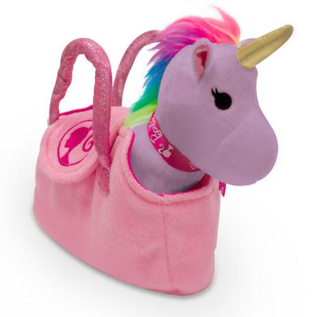 Pelúcia - Unicórnio na Bolsa - Barbie - Dreamtopia - Roxo - Fun Menor preço em Pelúcia - Unicórnio na Bolsa - Barbie - Dreamtopia - Roxo - Fun