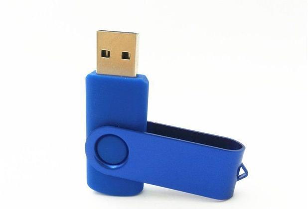 Pen Drive 32GB Giratório Full Color azul Personalizado - Pen drive you Menor preço em Pen Drive 32GB Giratório Full Color azul Personalizado - Pen drive you