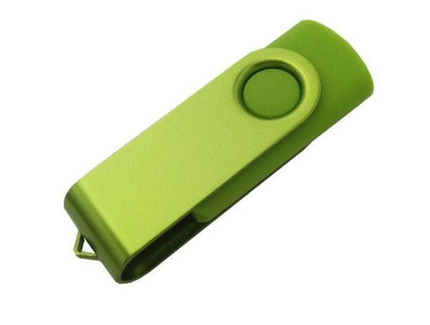 Pen Drive 32GB Giratório Full Color Diversas Verde Personalizado - Pen drive you Menor preço em Pen Drive 32GB Giratório Full Color Diversas Verde Personalizado - Pen drive you