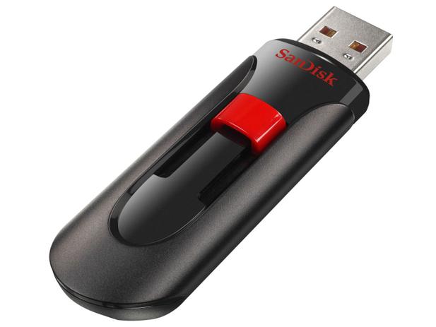 Pen Drive 32GB SanDisk Cruzer Glide 3.0 - Trava de Proteção