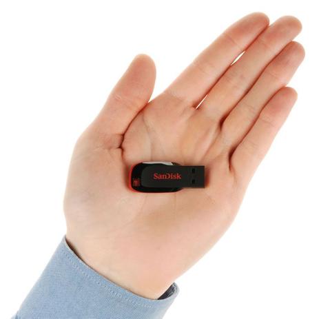 Pen Drive 32Gb Sandisk Pendrive Cruzer Blade Menor preço em Pen Drive 32Gb Sandisk Pendrive Cruzer Blade