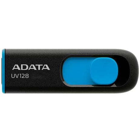Pen Drive 64GB Adata - USB 3.2 - AUV128-64G-RBE Menor preço em Pen Drive 64GB Adata - USB 3.2 - AUV128-64G-RBE