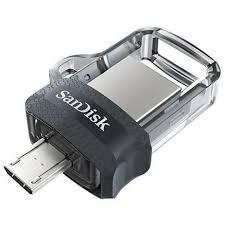 Pen Drive 64gb Dual Drive Usb 3.0 Celular E Pc Orig Lacrado - Sandisk Menor preço em Pen Drive 64gb Dual Drive Usb 3.0 Celular E Pc Orig Lacrado - Sandisk