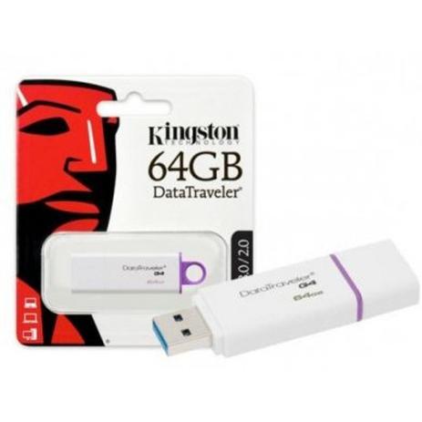 Pen Drive 64gb Kingston G4 Usb 3.0 Menor preço em Pen Drive 64gb Kingston G4 Usb 3.0