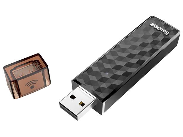 Pen Drive 64GB SanDisk Connect Wireless Stick - Led Indicador de Uso